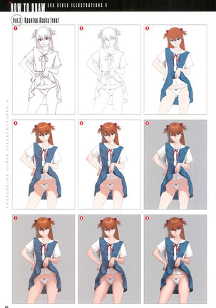 SENSUAL Vol.12 EVA GIRLS ILLUSTRATIONS 4 Page #32