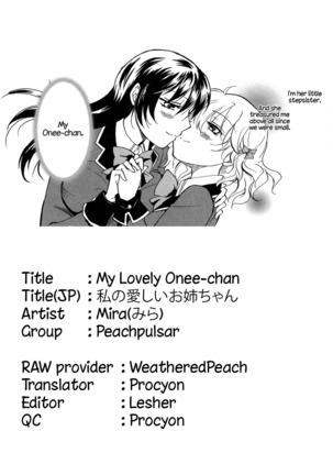 Watashi no Itoshii Onee-chan | My Lovely Onee-Chan - Page 17