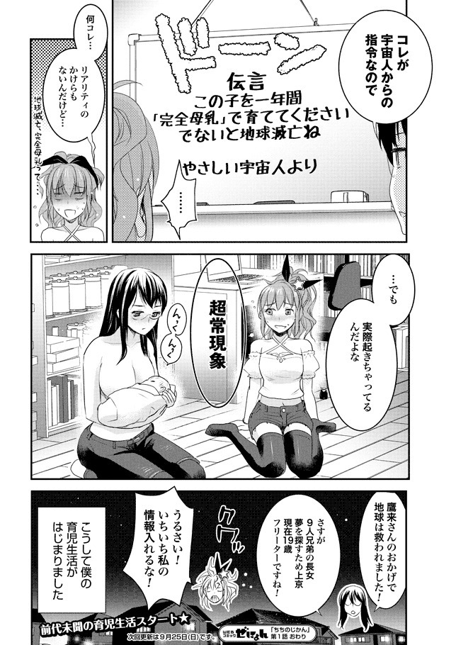 Chichi no Jikan chapters 1-2