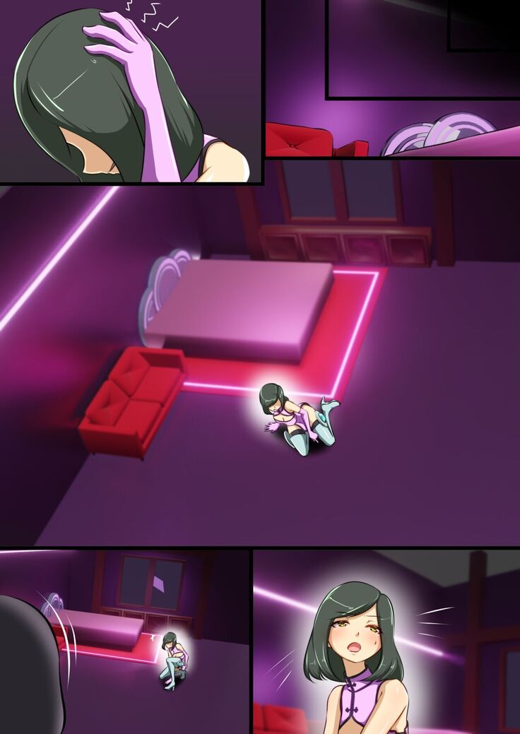 ウチの子がえっちな敵と戦って敗北する話