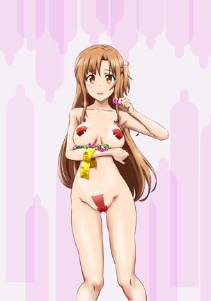 Condom Tsukaou yo! -Online Gamer Hen- Condom Riyou Suishou Poster Image CG Shuu - Page 148