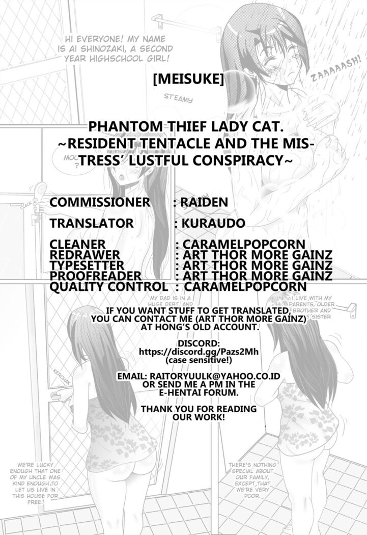 Phantom Thief Lady Cat
