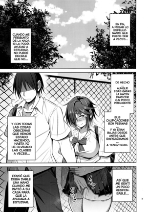 Nekura Megane  no Hon | El libro de la espeluznante chica de gafas Page #6