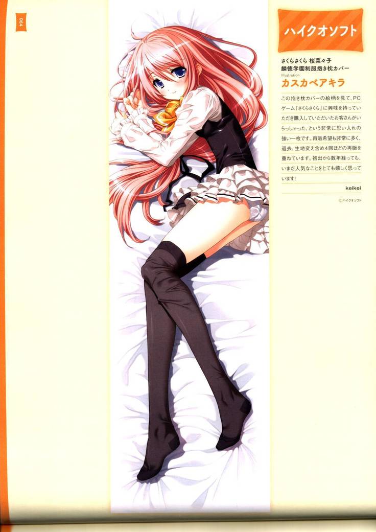 Dakimakura Cover Gashuu Bishoujo Game Hen