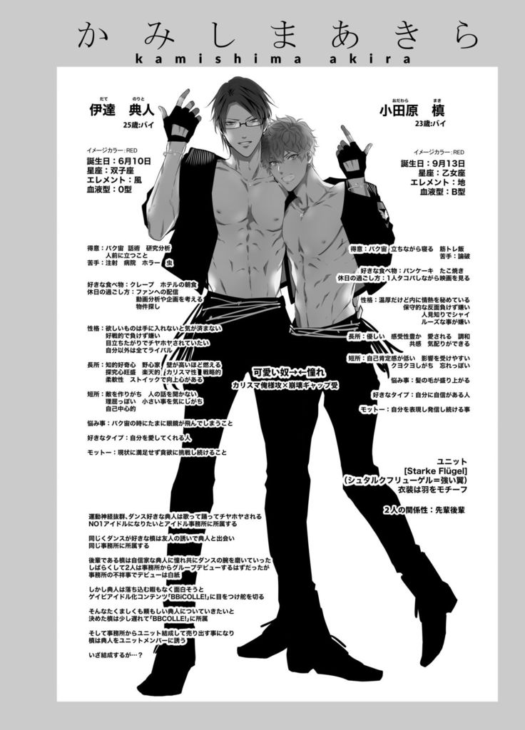 BOY x BOY IDOL COLLECTION! | 男男爱豆搜罗！