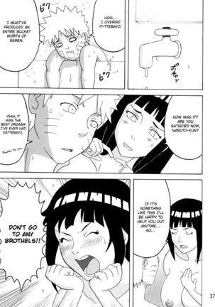 First Time Soap Girl Hinata - Page 38