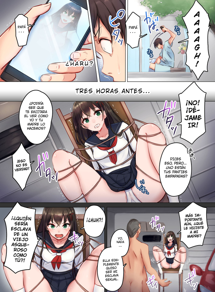 Tainou Yachin wa Karada Barai de ~Kichiku Ooya ni Netorareru Bijin Oyako~