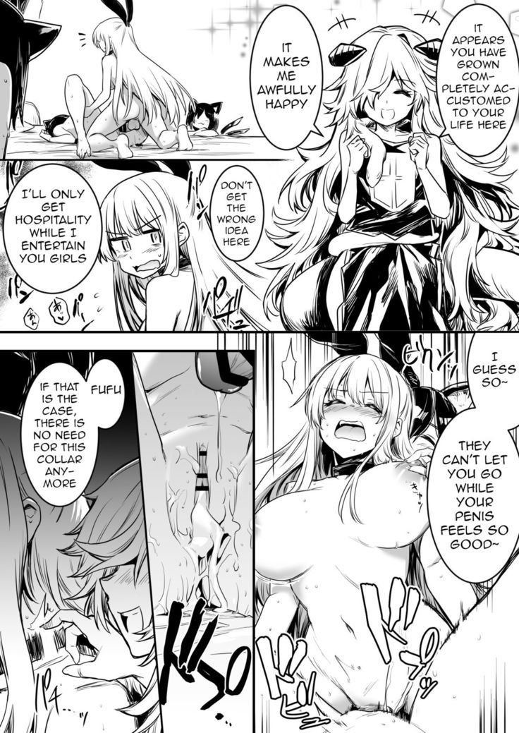 The Bewildered Adventurer-chan is Caught and Reverse-Raped as the Penis She Grew Gets Aroused by the Female Demons