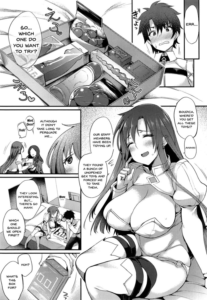 Boudica-san to Gom. -Condom Hen- | Boudica-san and Gom. -Condom Edition