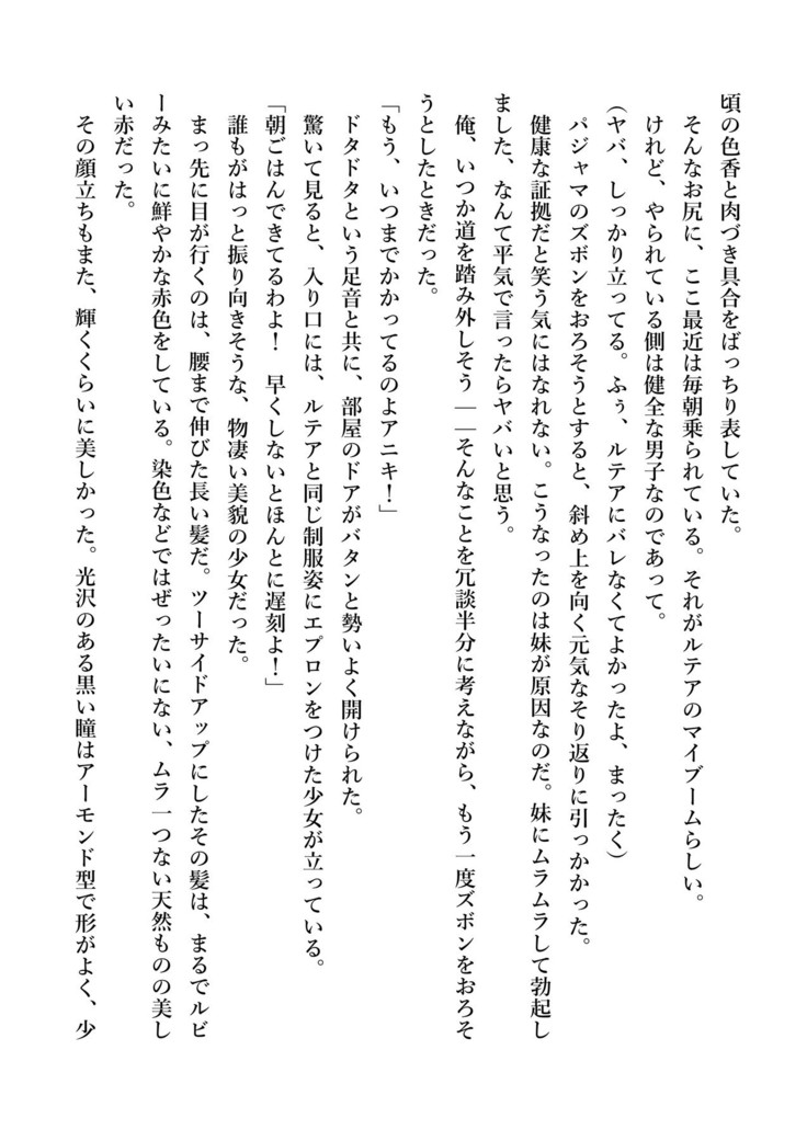 デキる妹はいかがですか？ 淫魔な妹と甘エロ子作り