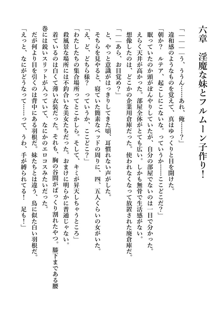 デキる妹はいかがですか？ 淫魔な妹と甘エロ子作り