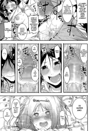 Aware Mako-chan wa Naka ni Dasarechaimashita | Mako-chan Consiguió Un Creampie Page #19