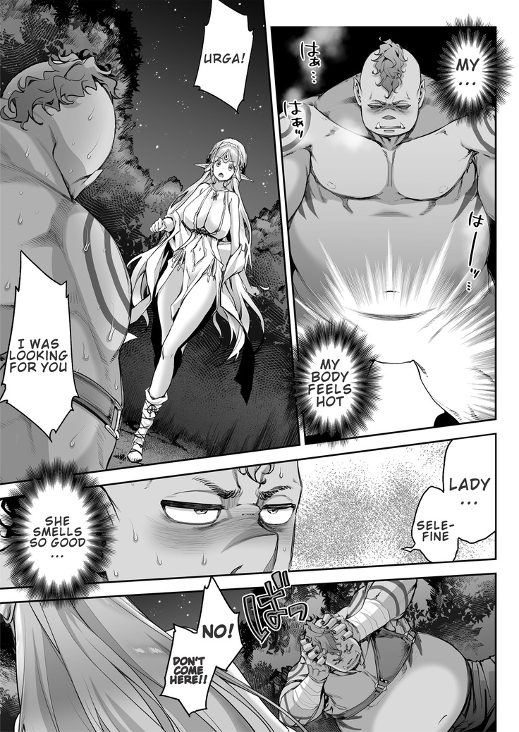 Midara na Elf-san wa Orc-kun ga Osuki | Lewd Elf Likes Orc-kun