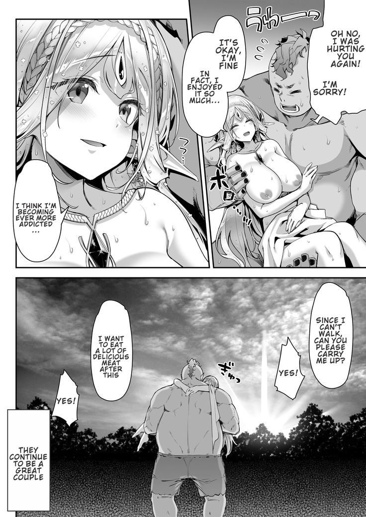 Midara na Elf-san wa Orc-kun ga Osuki | Lewd Elf Likes Orc-kun