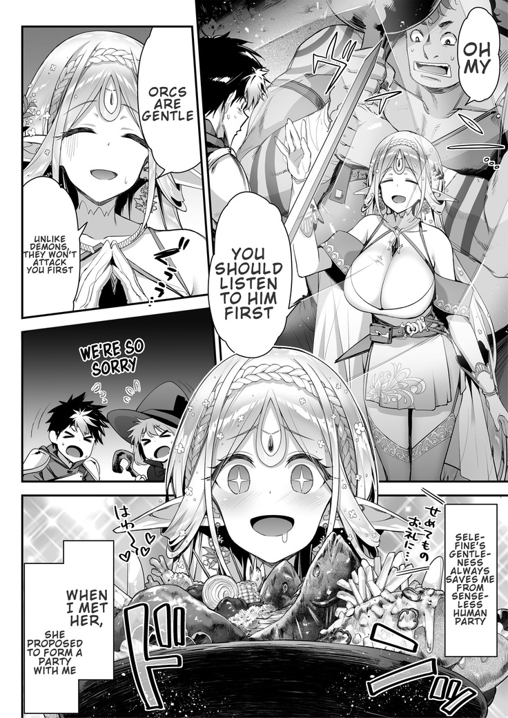 Midara na Elf-san wa Orc-kun ga Osuki | Lewd Elf Likes Orc-kun