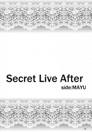 Secret Live After side:MAYU   {doujins.com} Page #22