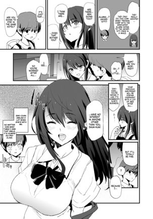 Omae no Nee-chan Onaho Gasshuku Itteru Rashii ze | It seems your girlfriend is going to the cock sleeve camp Page #7