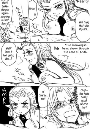 Link to Zelda ga Jun Ai Ecchi suru Manga - Page 7