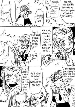 Link to Zelda ga Jun Ai Ecchi suru Manga Page #4