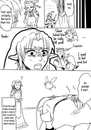 Link to Zelda ga Jun Ai Ecchi suru Manga Page #14