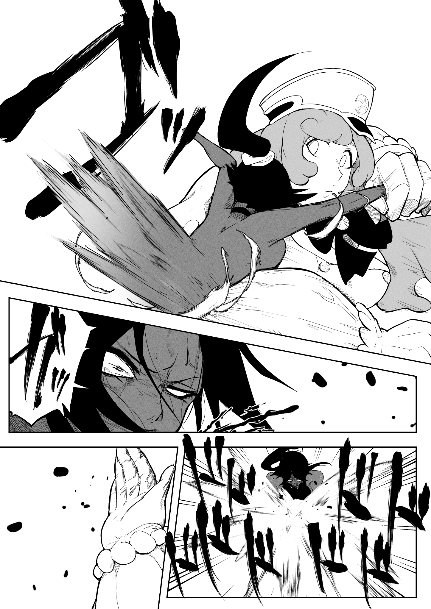 Yoruichi vs Bambi-chan - Bleach - Hentai Manga & Doujins