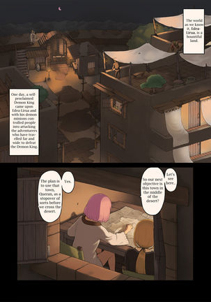 The Female Adventurers - Upon Arriving at an Oasis - Page 3