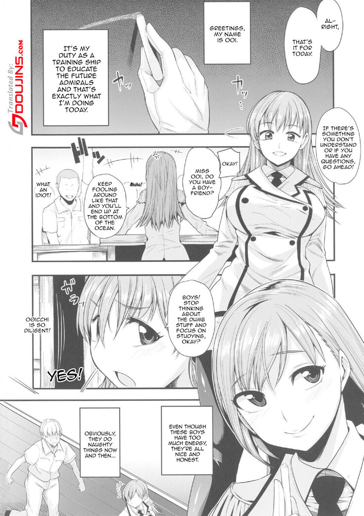 Ooicchi wa Teitoku no Iinaricchi San | Ooicchi Does As The Admiral Wants And Has Sex With Him