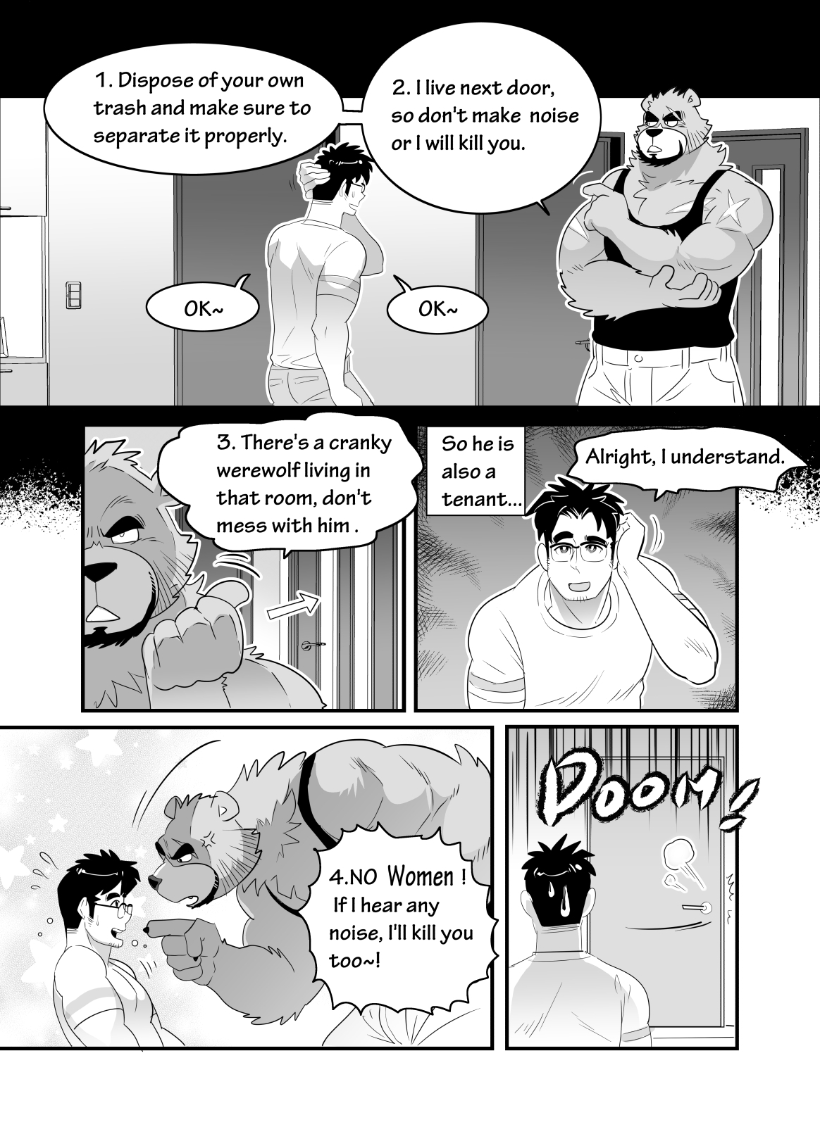 Read Straight Landlord and Gay Tenant online for free | Doujin.sexy