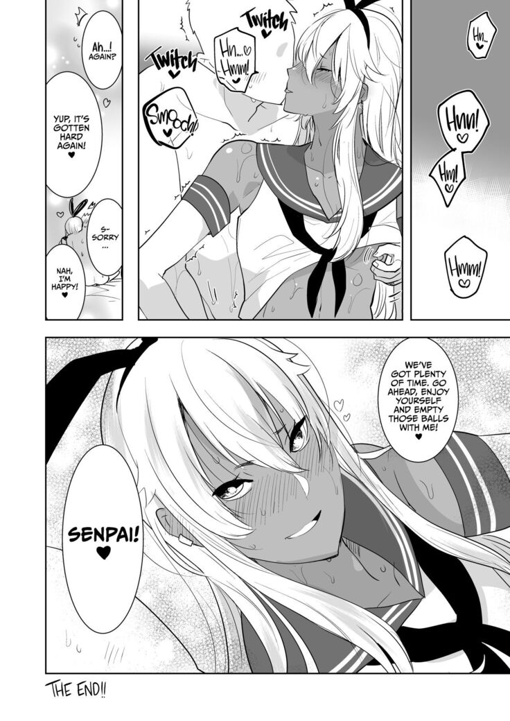 Kasshoku Otokonoko DeliHeal no Erohon ~Yattekita Shimakaze-kun wa Daigaku no Charai Kouhai de――?! Hen | Tan Crossdressing Call Boy