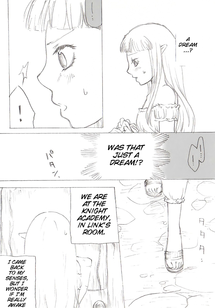 I promise, I will become a knight to protect you