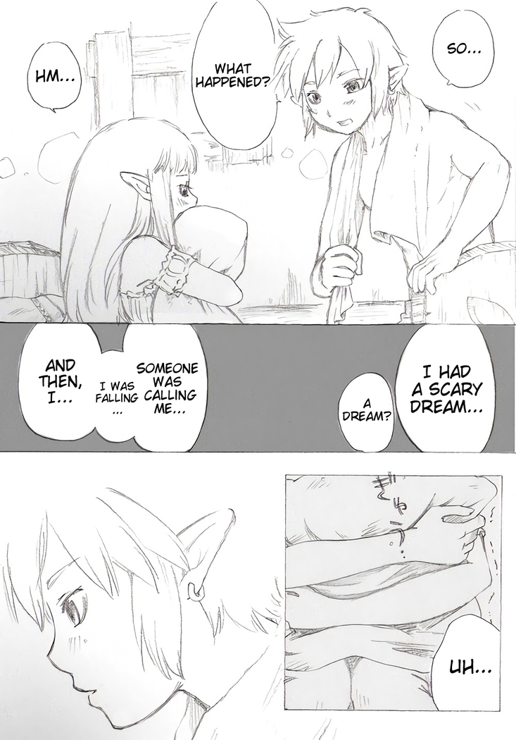 I promise, I will become a knight to protect you
