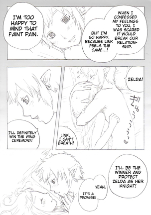I promise, I will become a knight to protect you Page #29