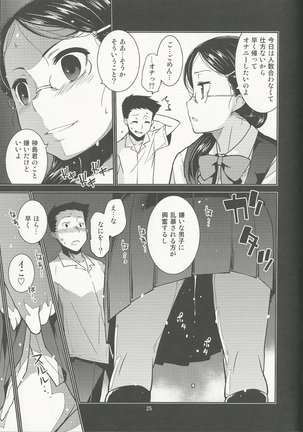 Gakkyuu Iinchou Hazuki no Himitsu Page #25