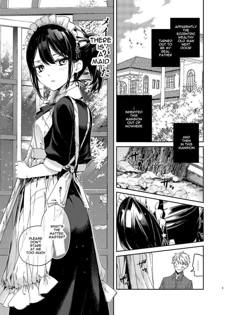 Jitome Maid-san to Love Love Ecchi