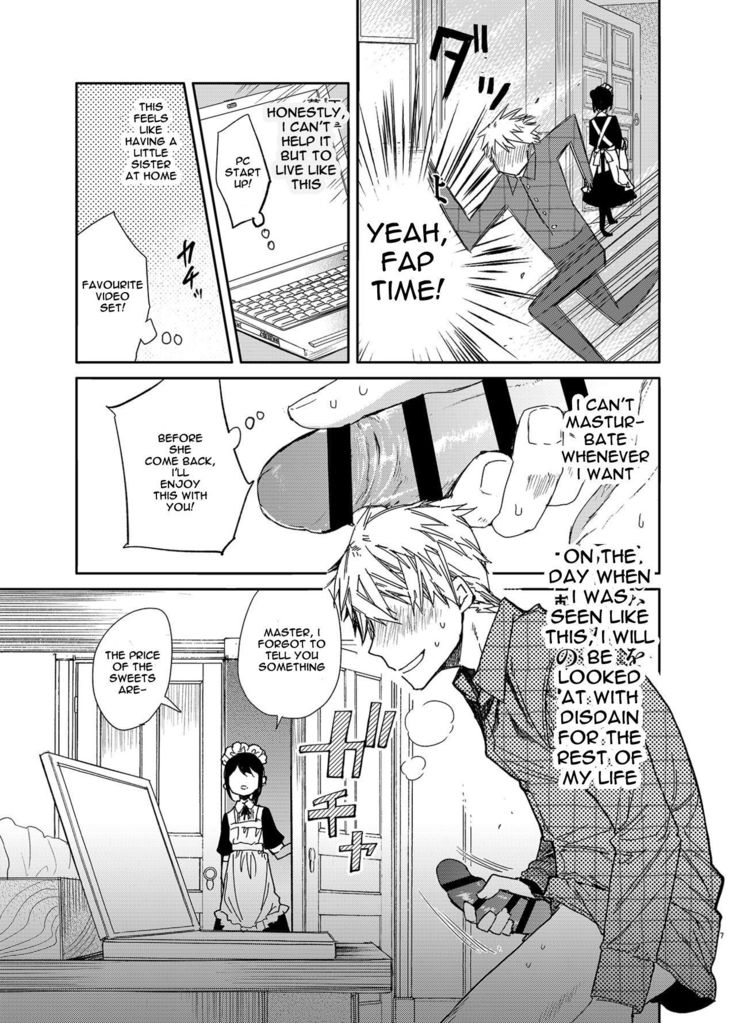 Jitome Maid-san to Love Love Ecchi