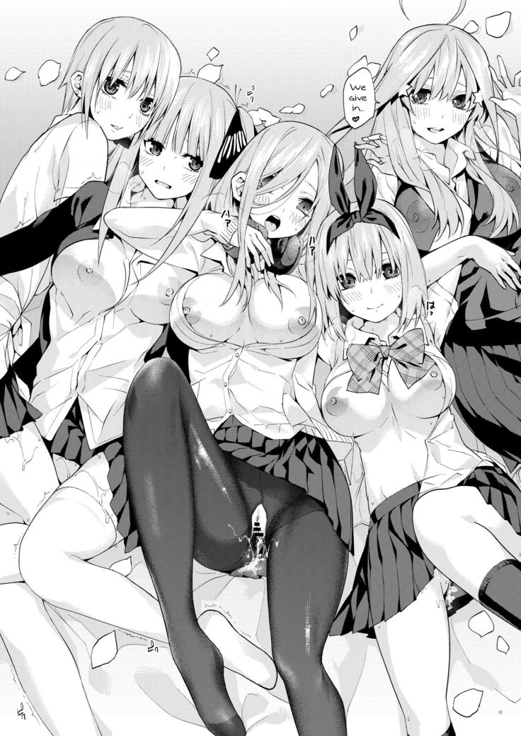 Gobun no Go -final- -Nakano-ke Itsutsugo Harem END- | Five Fifths -final- -Nakano Quintuplets' Harem END-