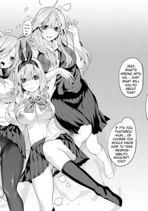 Gobun no Go -final- -Nakano-ke Itsutsugo Harem END- | Five Fifths -final- -Nakano Quintuplets' Harem END- - Page 18