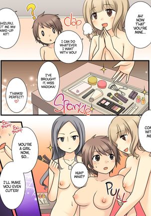 Leskko ni Otoko no Yosa o Oshieyou to Shitara Nyotaika Choukyou Sareta Ore | I Wanted to Have a Lesbian Get a Taste of My Cock, but I Got Turned Into a Girl Instead Page #32