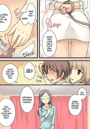 Leskko ni Otoko no Yosa o Oshieyou to Shitara Nyotaika Choukyou Sareta Ore | I Wanted to Have a Lesbian Get a Taste of My Cock, but I Got Turned Into a Girl Instead - Page 8