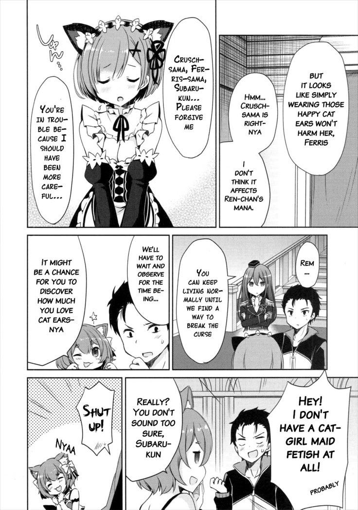 Rem Nyan wa Hatsujouki   {doujins.com}