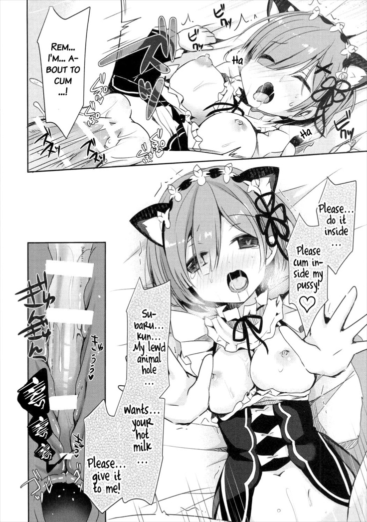 Rem Nyan wa Hatsujouki   {doujins.com}