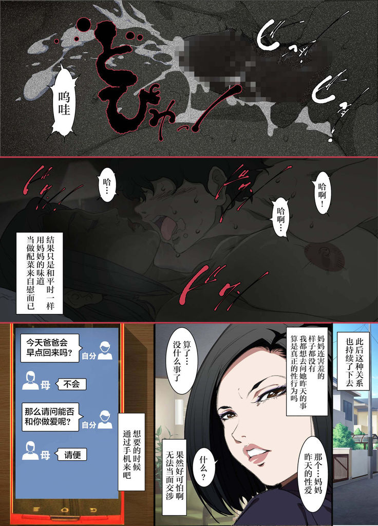 Kittsui Seikaku no Kyouiku Mama ga, Jukenki Nomi Kurayami no Naka Nomi to Iu Jouken de Musuko no Sex Dairizuma o Tsutomeru Hanashi.