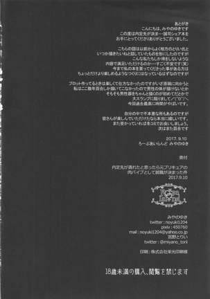 Naiteisaki ga Tsubureta to Omottara Moto PreCure no Niku Vibe to Shite Shuushoku ga Kimatta Ken Page #33