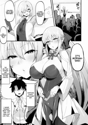 Icha Love Amaama Morgan-sama | Sweet Lovey-dovey Morgan-sama - Page 3