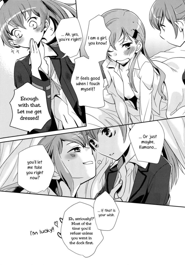 A Book Where Kumano Does What She Wants to Suzuya