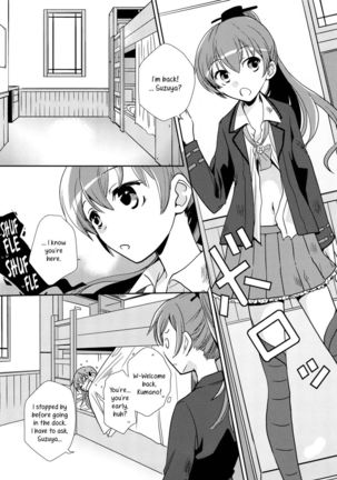 A Book Where Kumano Does What She Wants to Suzuya Page #5