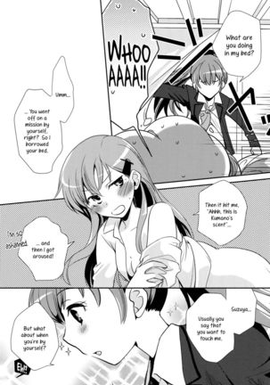 A Book Where Kumano Does What She Wants to Suzuya - Page 6