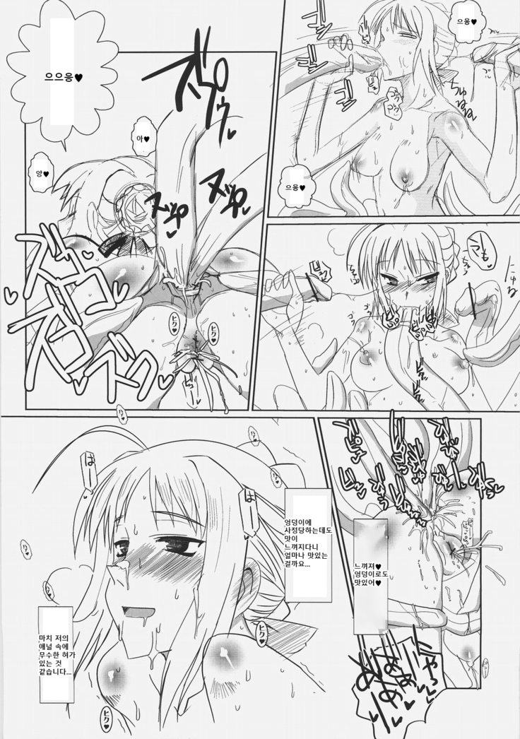 Kishiou Kougyaku Seiyatsu - Saber Anal Slave