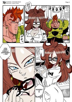 Kyonyuu Android Sekai Seiha o Netsubou!! Android 21 Shutsugen!! | Busty Android Wants to Dominate the World! - Page 4