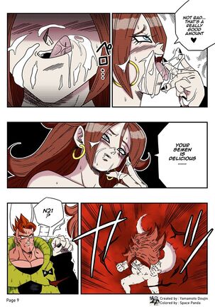 Kyonyuu Android Sekai Seiha o Netsubou!! Android 21 Shutsugen!! | Busty Android Wants to Dominate the World! Page #9